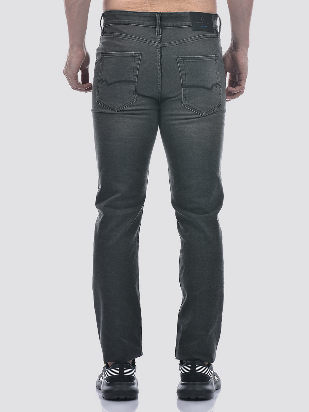 Numero Uno Men Forest Night Slim Fit Mid Rise Sustainable Jeans